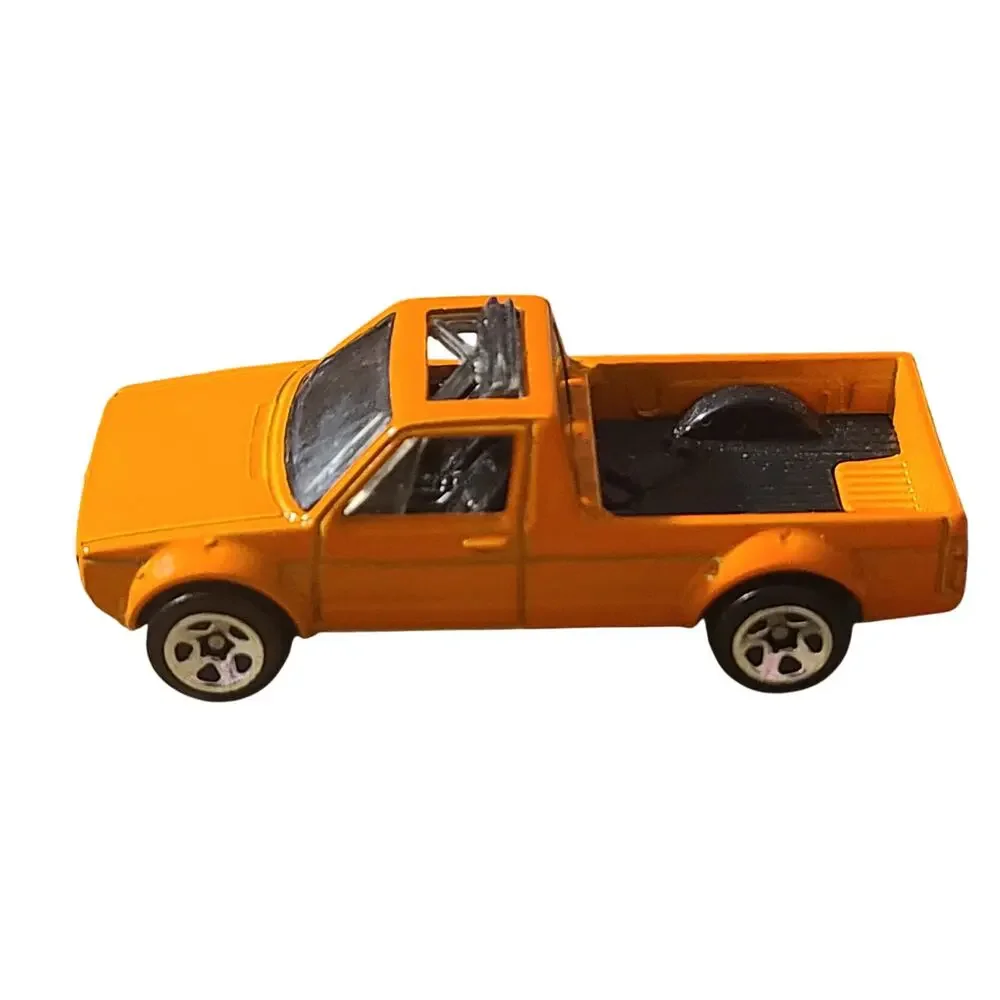 ☆ 1982 Volkswagen Caddy, 2014 Hotwheels Off-Road 124/250, CFV19, Orange losse